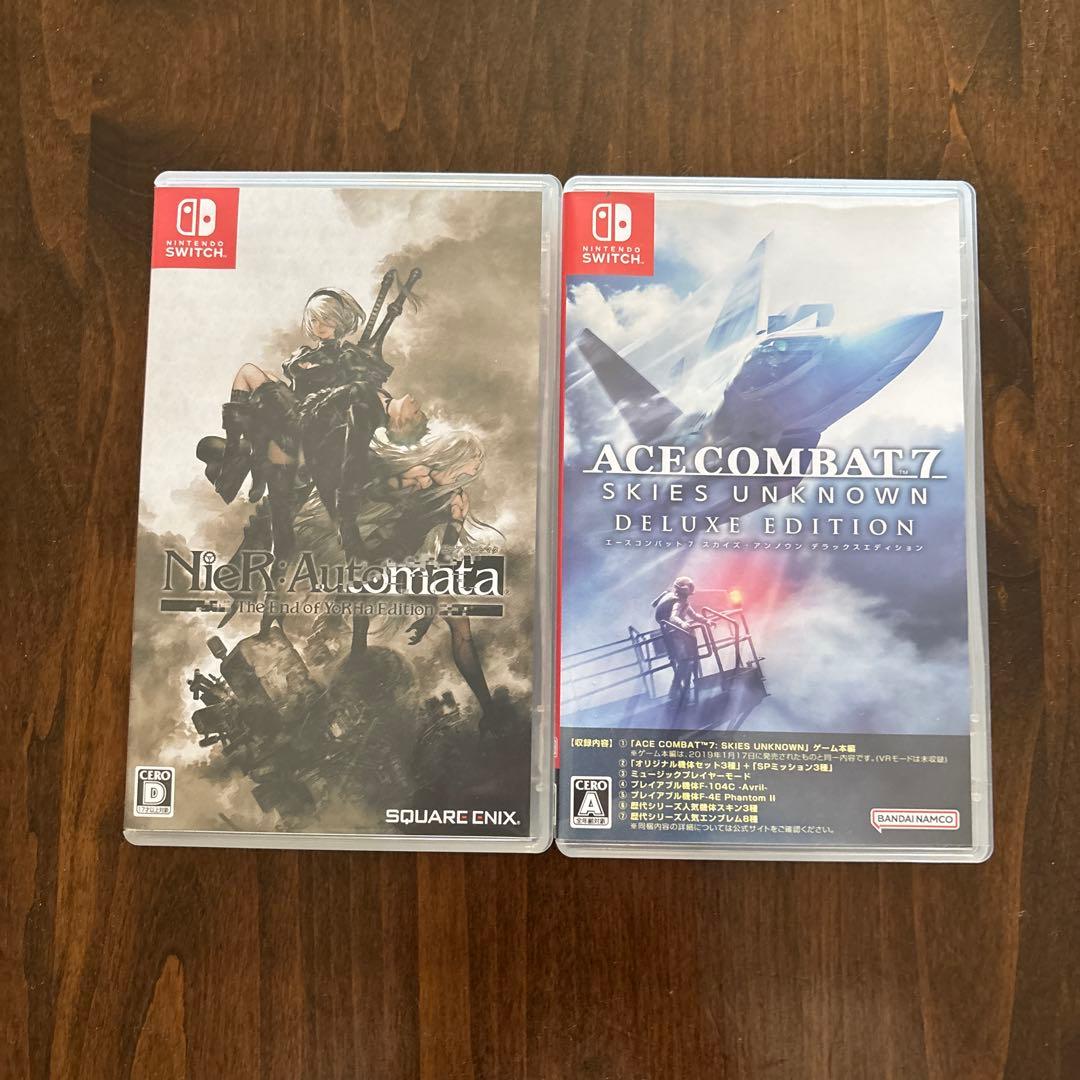 Nintendo Switch 有機EL ホリグリップコントローラー　ソフト2本