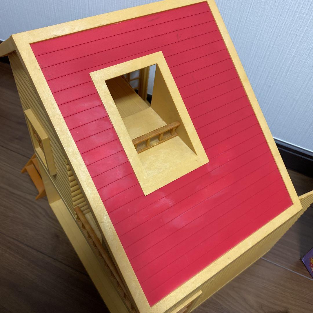 シルバニアファミリー　赤い屋根の大きなお家　初期　セット