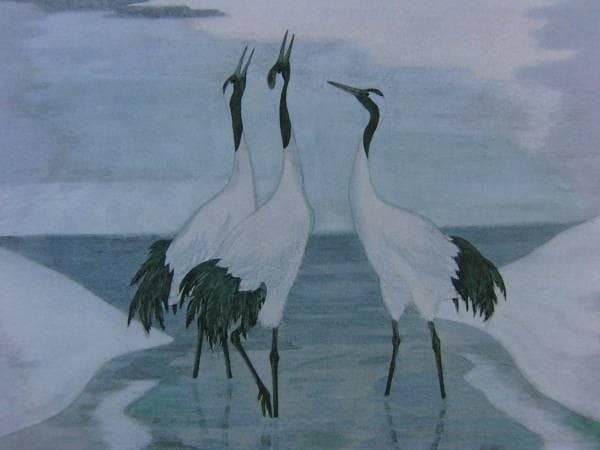 佐藤国夫、望、希少画集画、新品高級額、額装付、状態良好