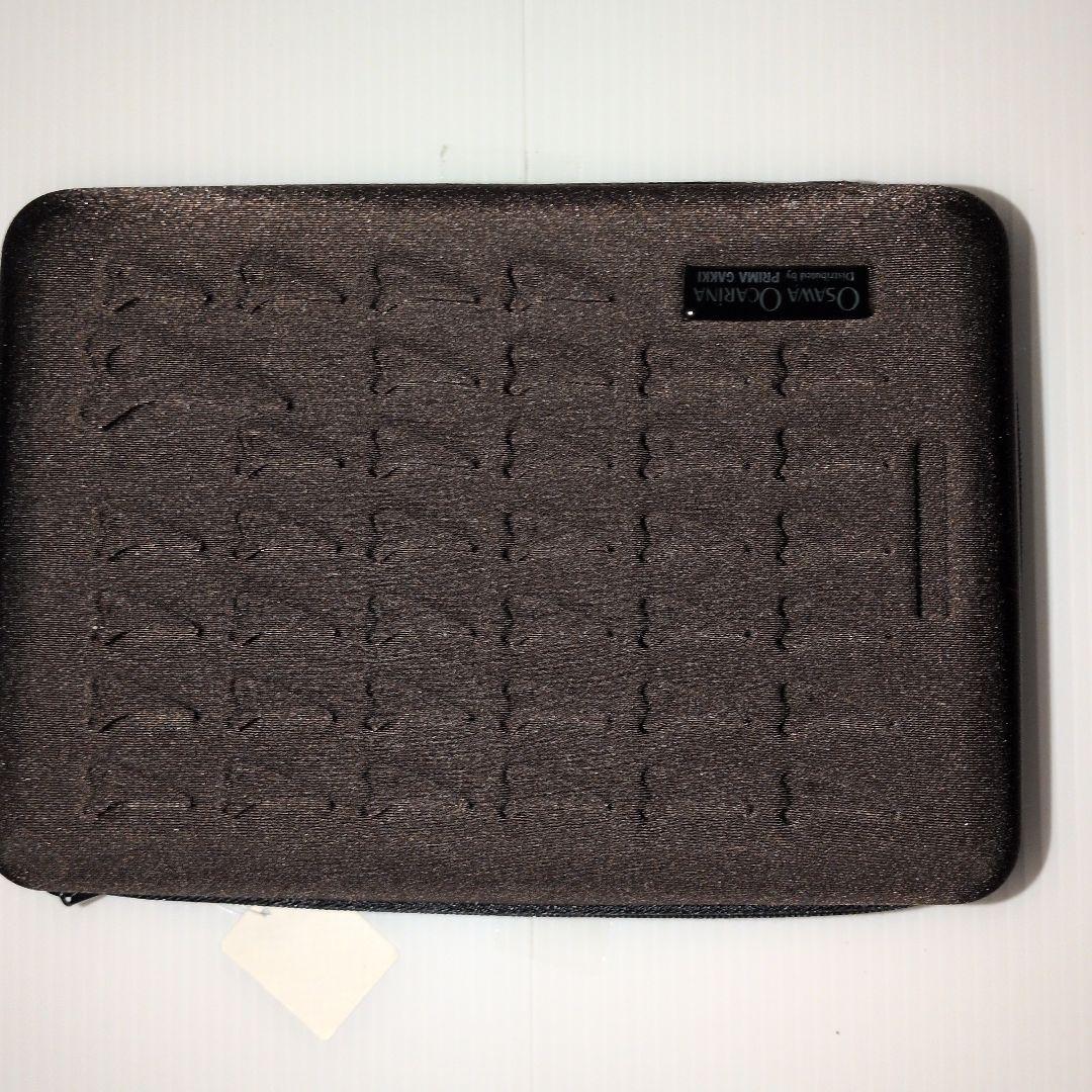 ☆新品オオサワ.トリプルオカリナAC.アルトC管、セミハードケースと運指表付き