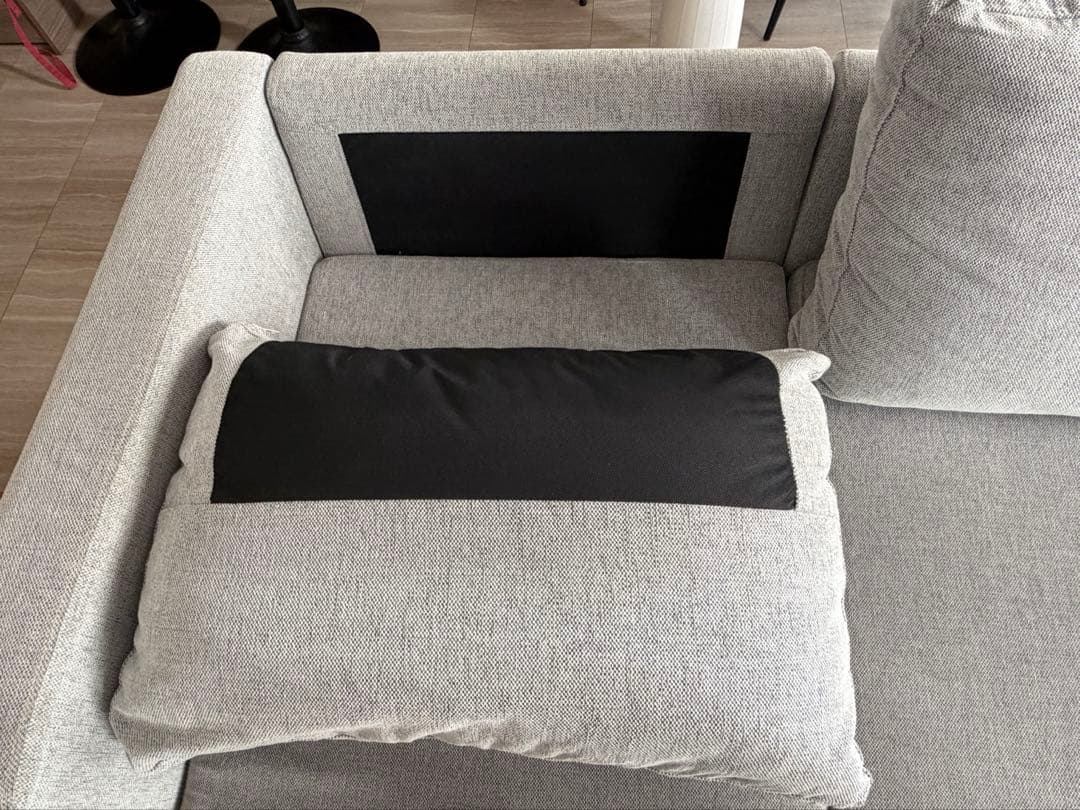 ニトリ　ノアーク　カウチソファー　3人掛け　ソファベッド　収納