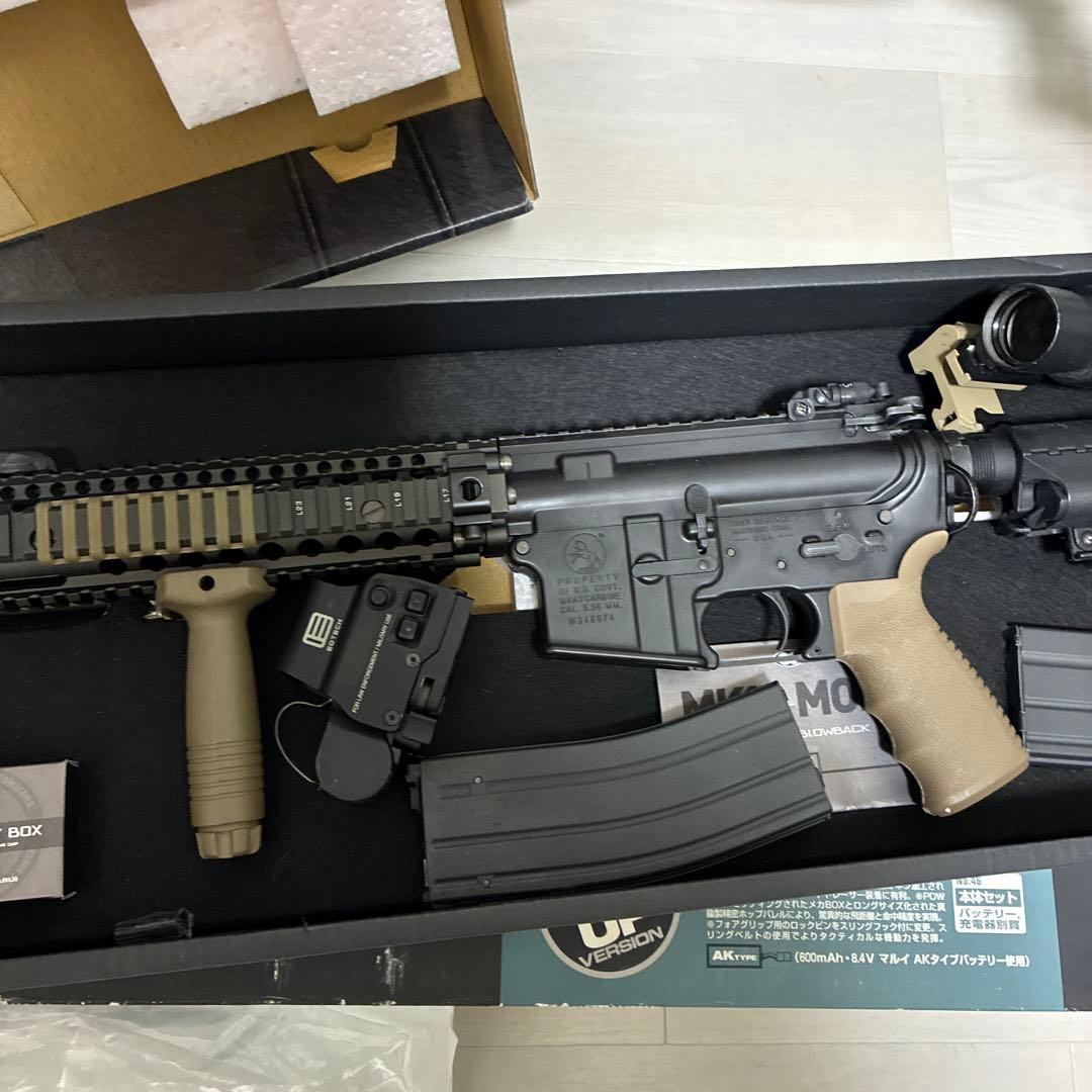 東京マルイ GBB MK18 カスタムセット｜冬対応・付属品多数