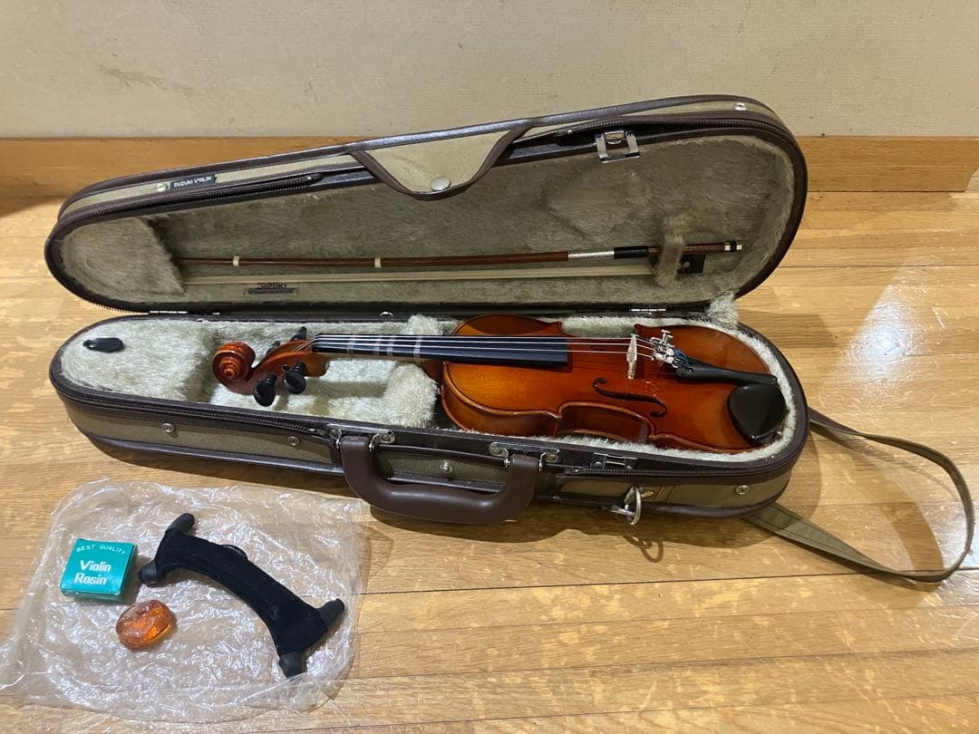 中古美品◎スズキSuzuki バイオリン一式セット1/10 No.200