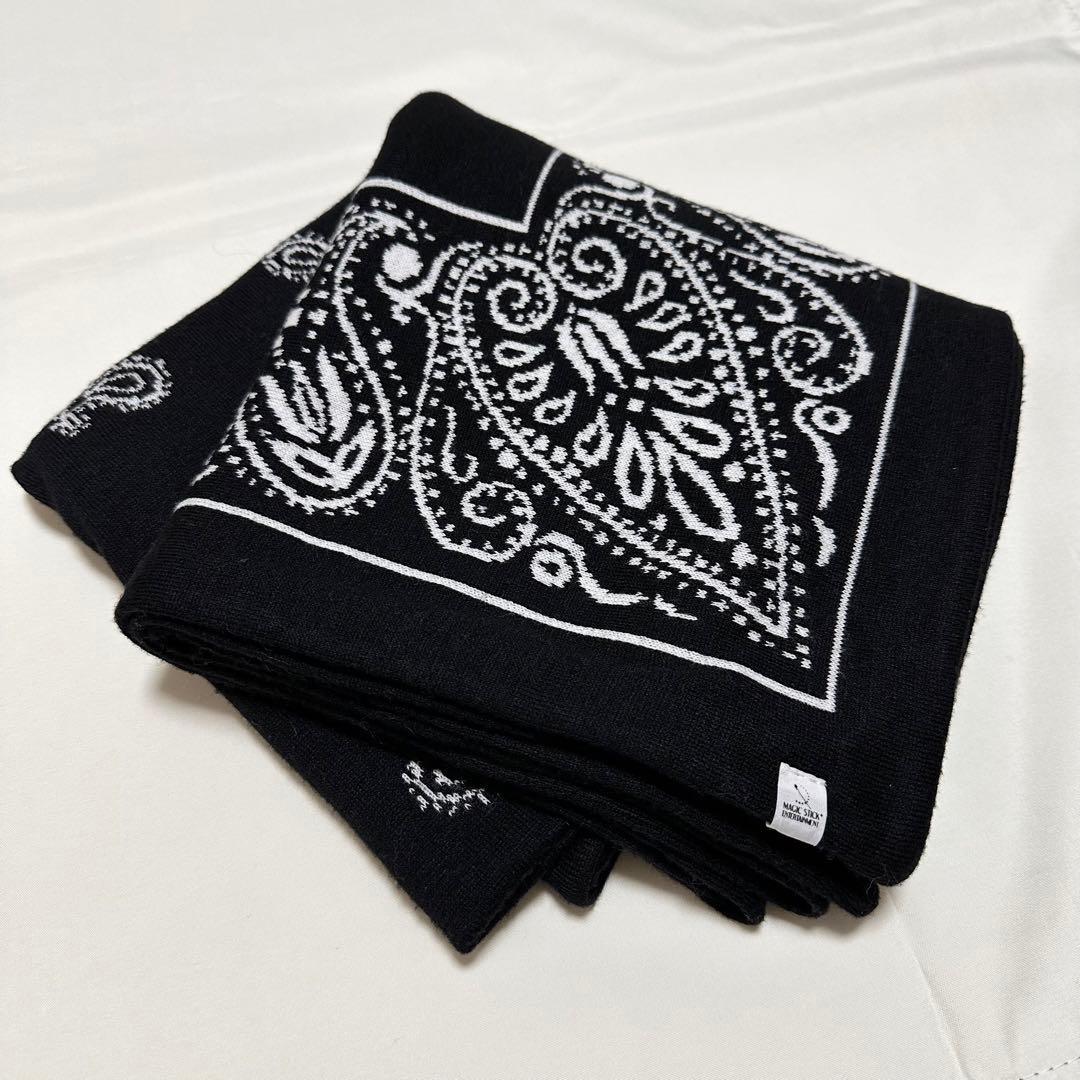 a*u様 23AW MAGIC STICK ペイズリーコージーニットバンダナスト