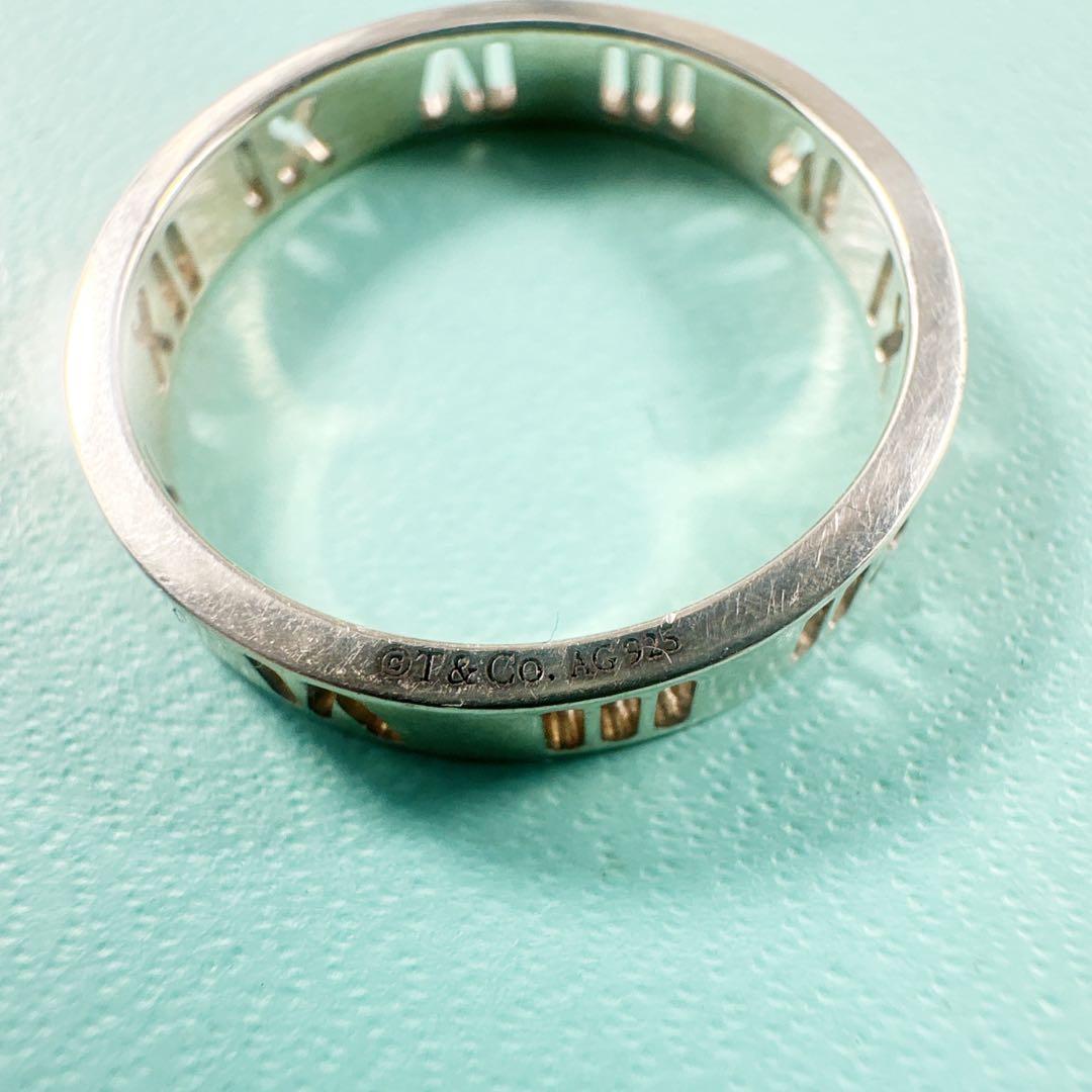 TIFFANY&Co ティファニー リング 指輪 アトラス オープン 15号 銀