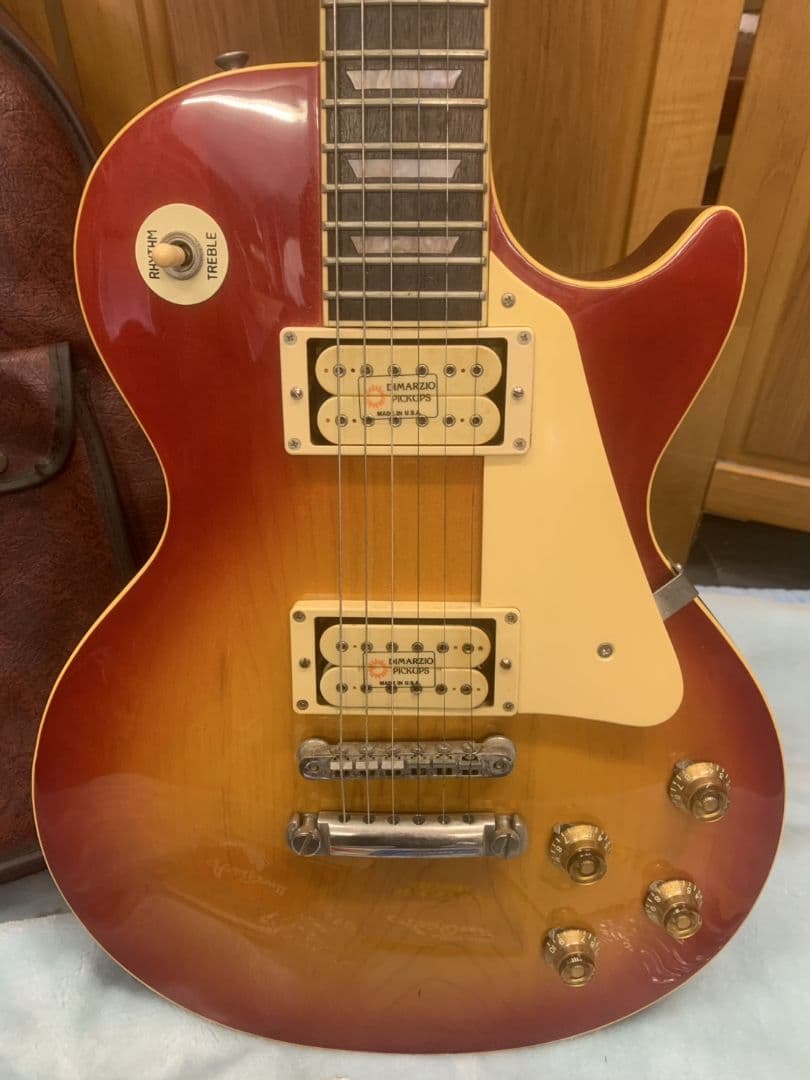 Aria Pro II Leopard エレキギター サンバースト