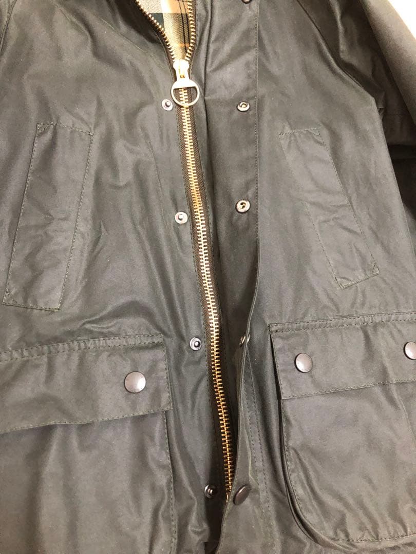 英国製 Barbour ビデイル SL size34 セージグリーン バブアー