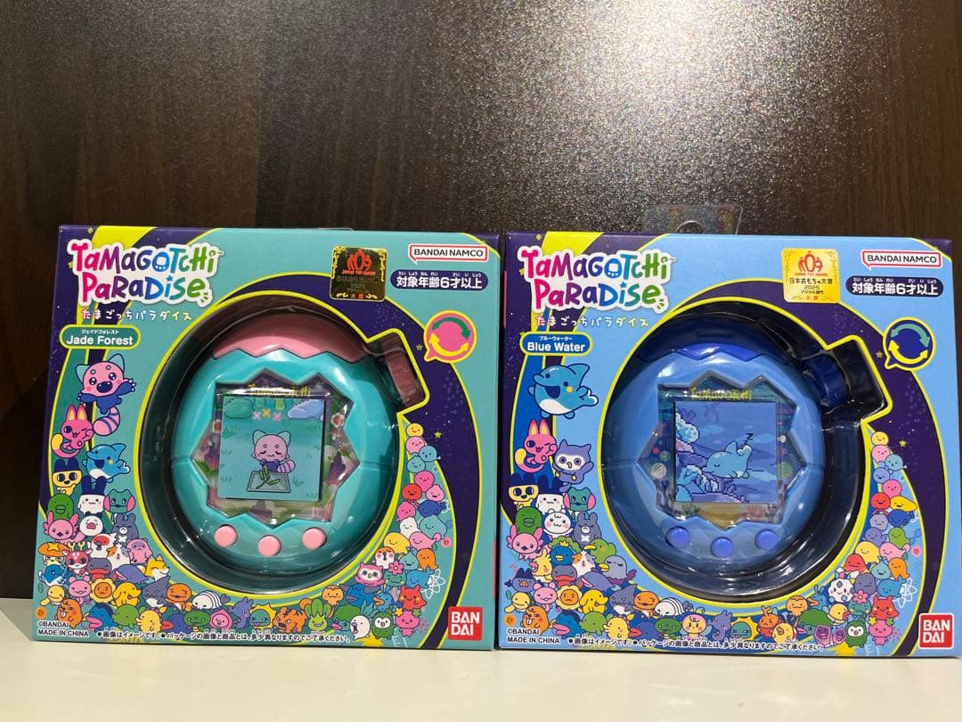 【新品未使用】たまごっちパラダイス　ジェイドフォレスト　ブルーウォーター