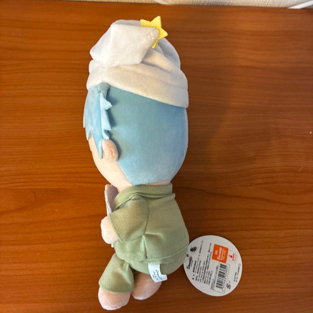銀魂×サンリオ　坂田銀時　むにゅぐるみ　おやすみ柄