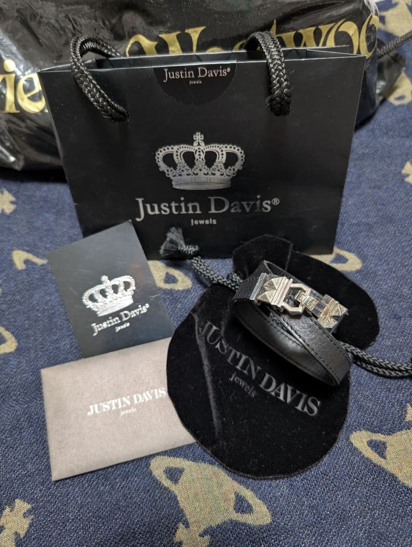 JUSTIN DAVIS・CAPRICE LEATHERチョーカーブレスMサイズ