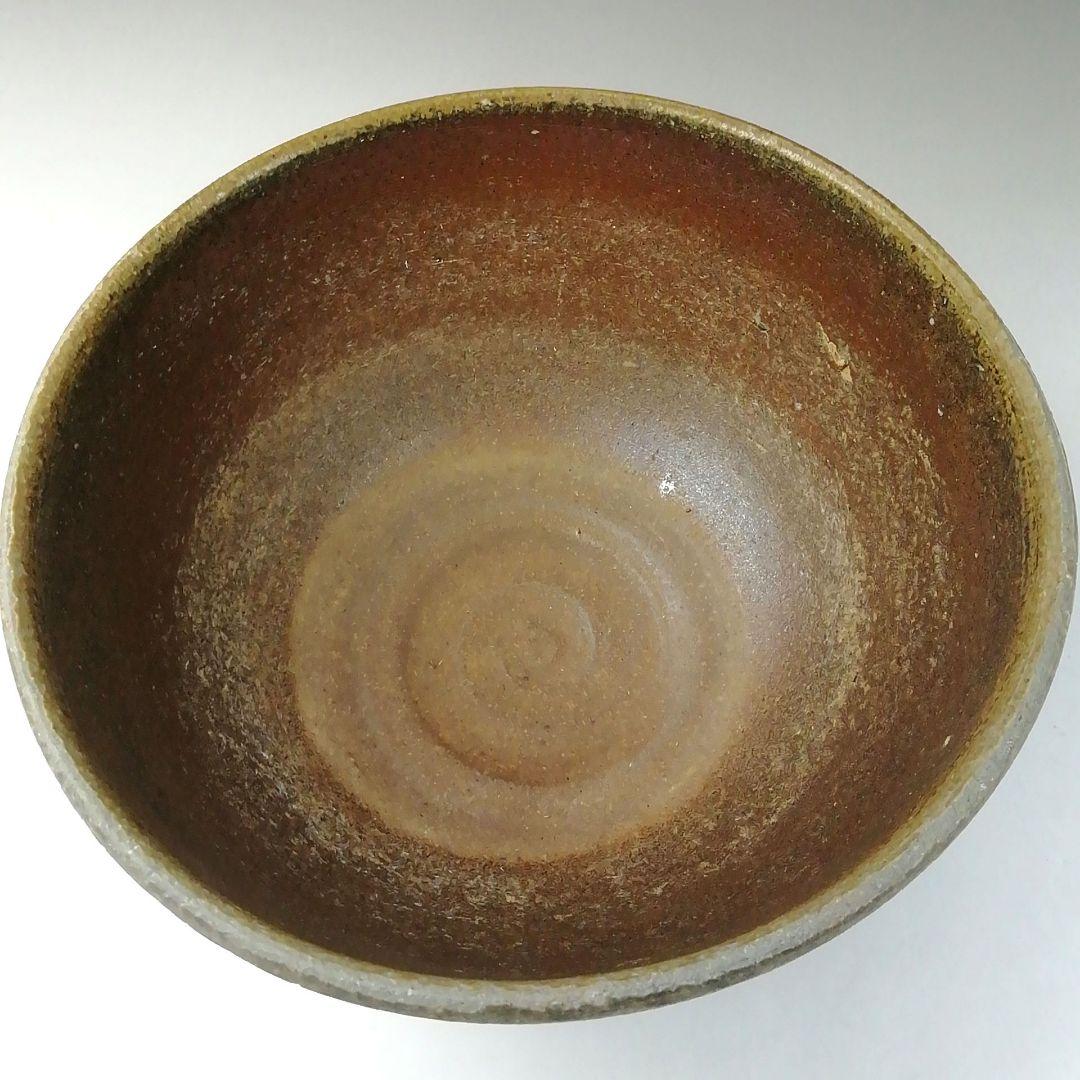 Ｔ２７１　茶碗　『備前焼』『山本宗秀 造』　共箱　抹茶碗　茶道具