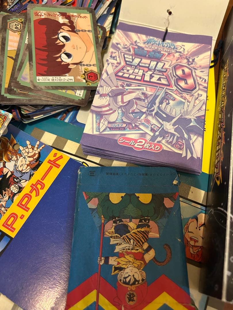 ドラゴンボールカード　ポケモンシール　妖怪ウォッチ　幽遊白書　など