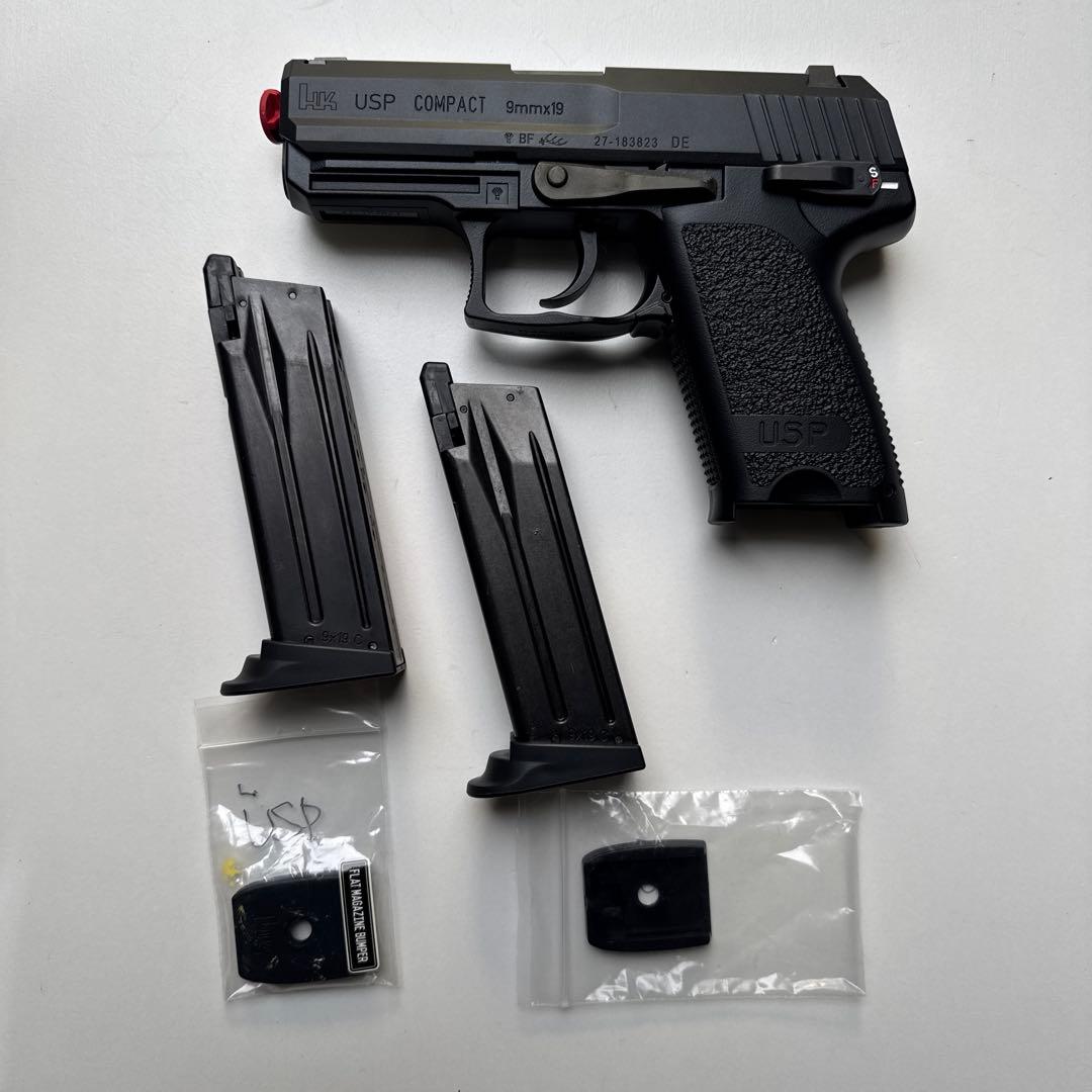 東京マルイ　USP COMPACT コンパクト　ガスガン 2マガジン付き
