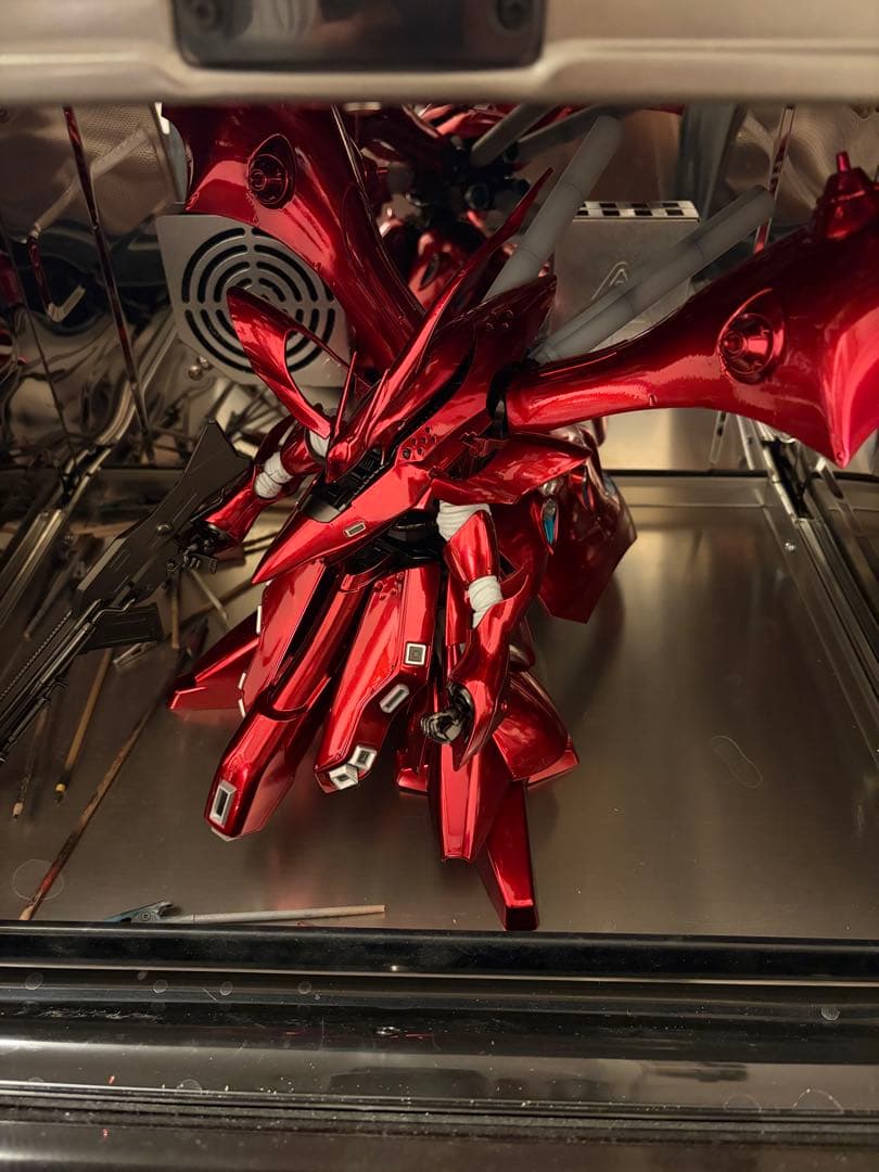 HG 1/144ナイチンゲール クリアカラー　メッキ塗装