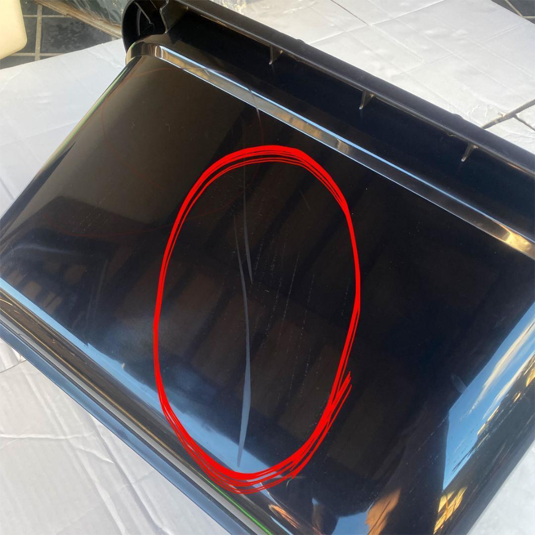 【訳あり特価】メダカ飼育ケース 56㍑訳あり品黒x1個 + 36㍑通常品x4個