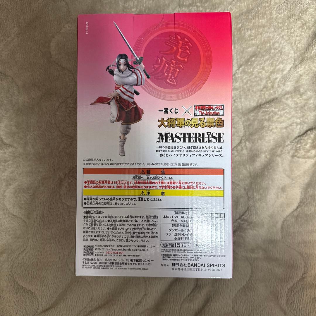 一番くじ キングダム c賞 羌瘣(きょうかい) masterlise フィギュア