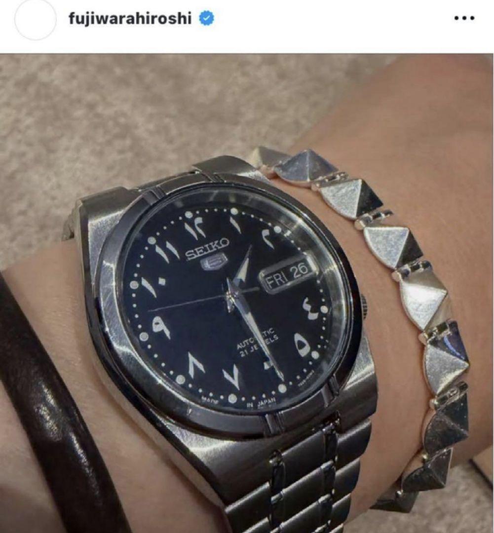 SEIKO SNK063J5 藤原ヒロシ着用モデル