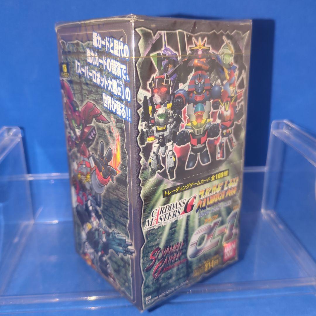 激レア　スーパーロボット大戦　スクランブルギャザーα-1　シュリンク付