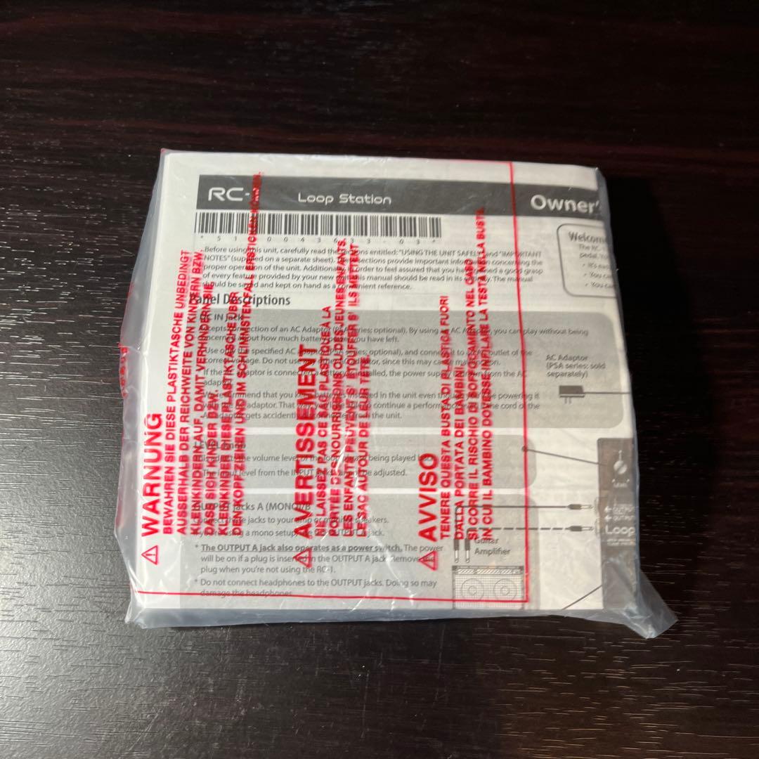 BOSS ( ボス ) RC-1 ルーパー　エフェクター