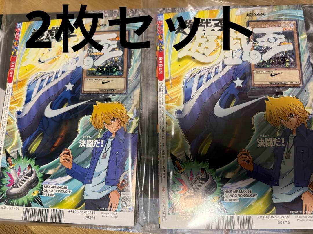 遊戯王 レッドアイズブラックドラゴン NIKE 2枚セット