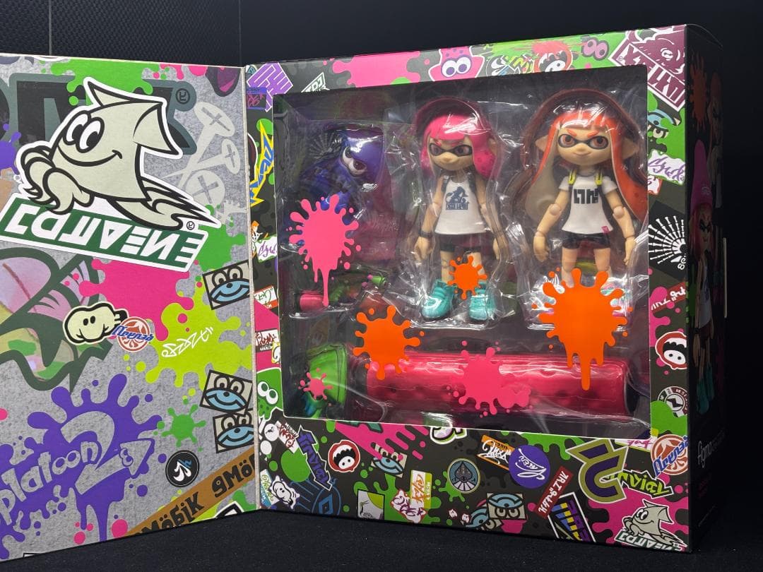 figma スプラトゥーン 全セット (テンタクルズ／ガールDX／ボーイDX)