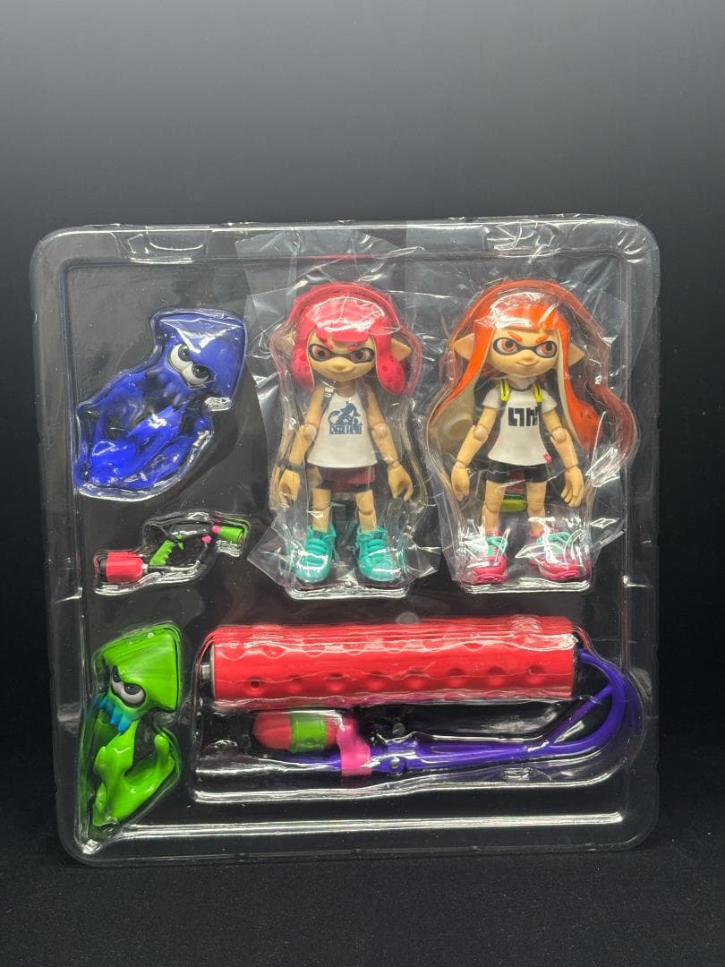 figma スプラトゥーン 全セット (テンタクルズ／ガールDX／ボーイDX)
