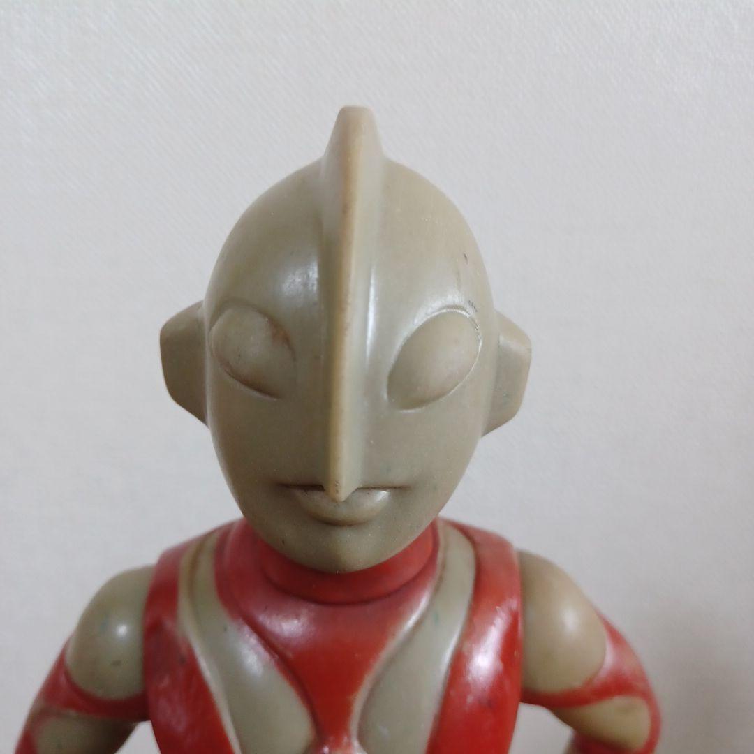 当時もの　希少ブルマァク製　285㎜「ウルトラマン」ソフビフィギュア
