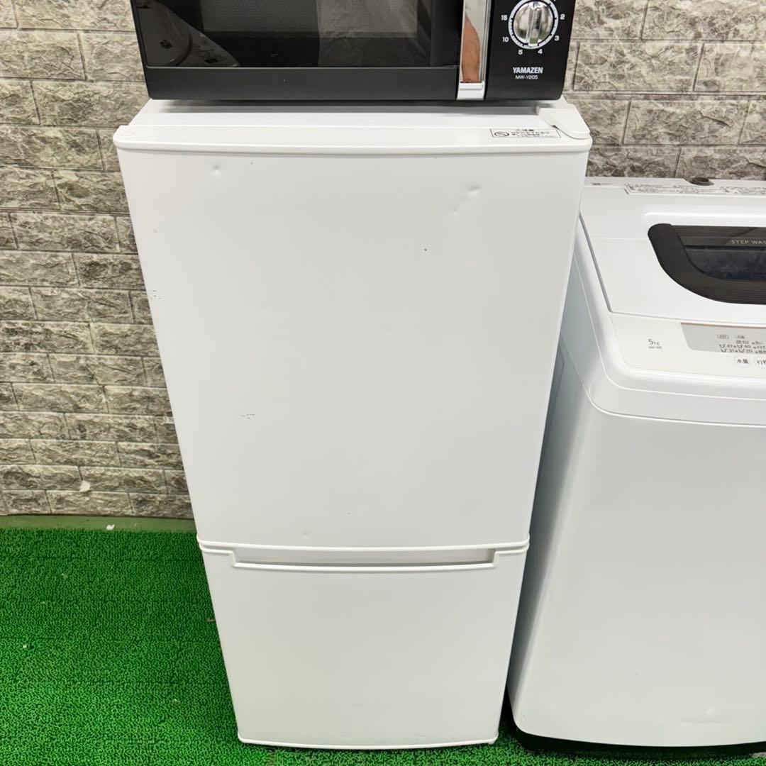 593 冷蔵庫　洗濯機　電子レンジ　セット　小型　一人暮らし　ホワイトカラー