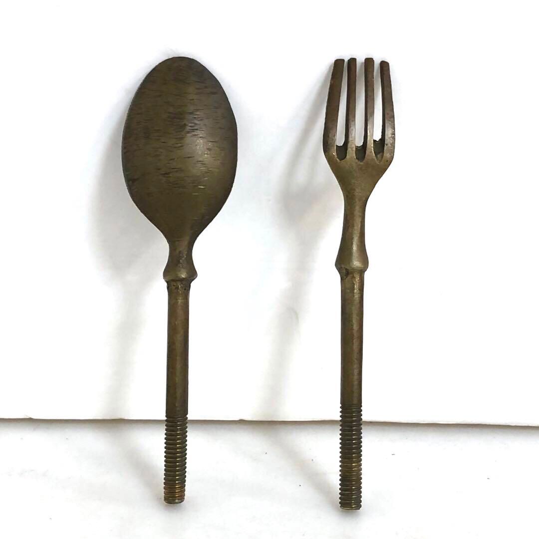 【現状品】真鍮製お弁当箱2段　アンティーク　インテリア　ビンテージ