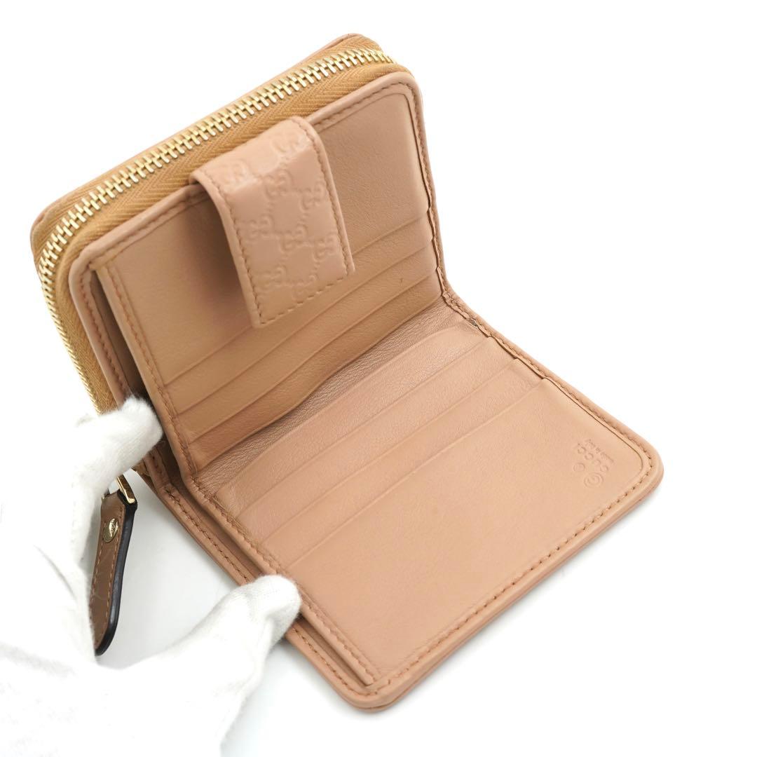 ✨未使用展示品　GUCCI ミニ財布　マイクロGG インターロッキング　ベージュ