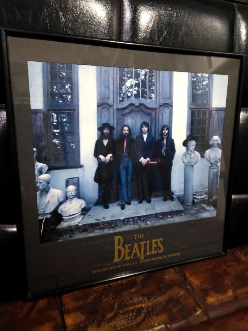 ８０年代　フォトフレーム　ザ・ビートルズ　ヘイ・ジュード　アップル　公式　希少