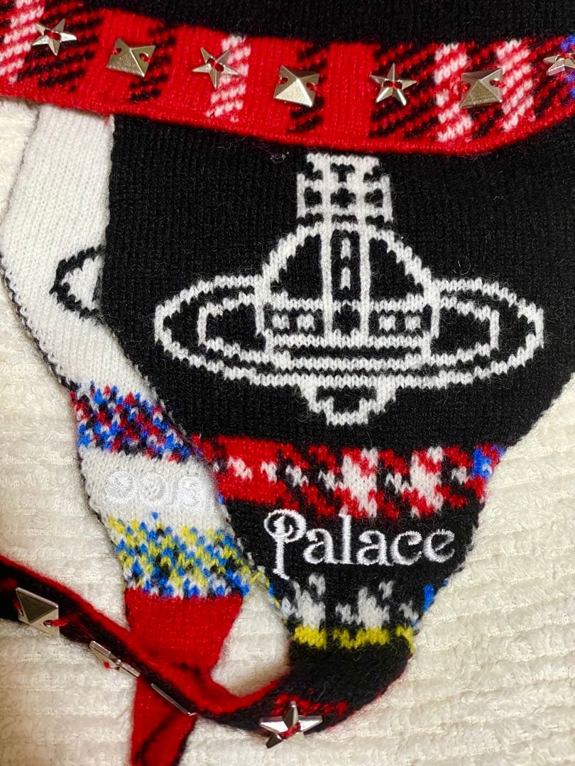 1*可様 VivienneWestwoodxPalaceビーニーORBred t