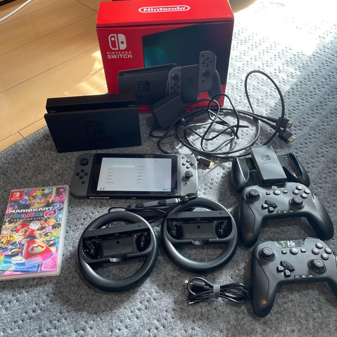 マリオカート付　Nintendo switch本体諸々セット