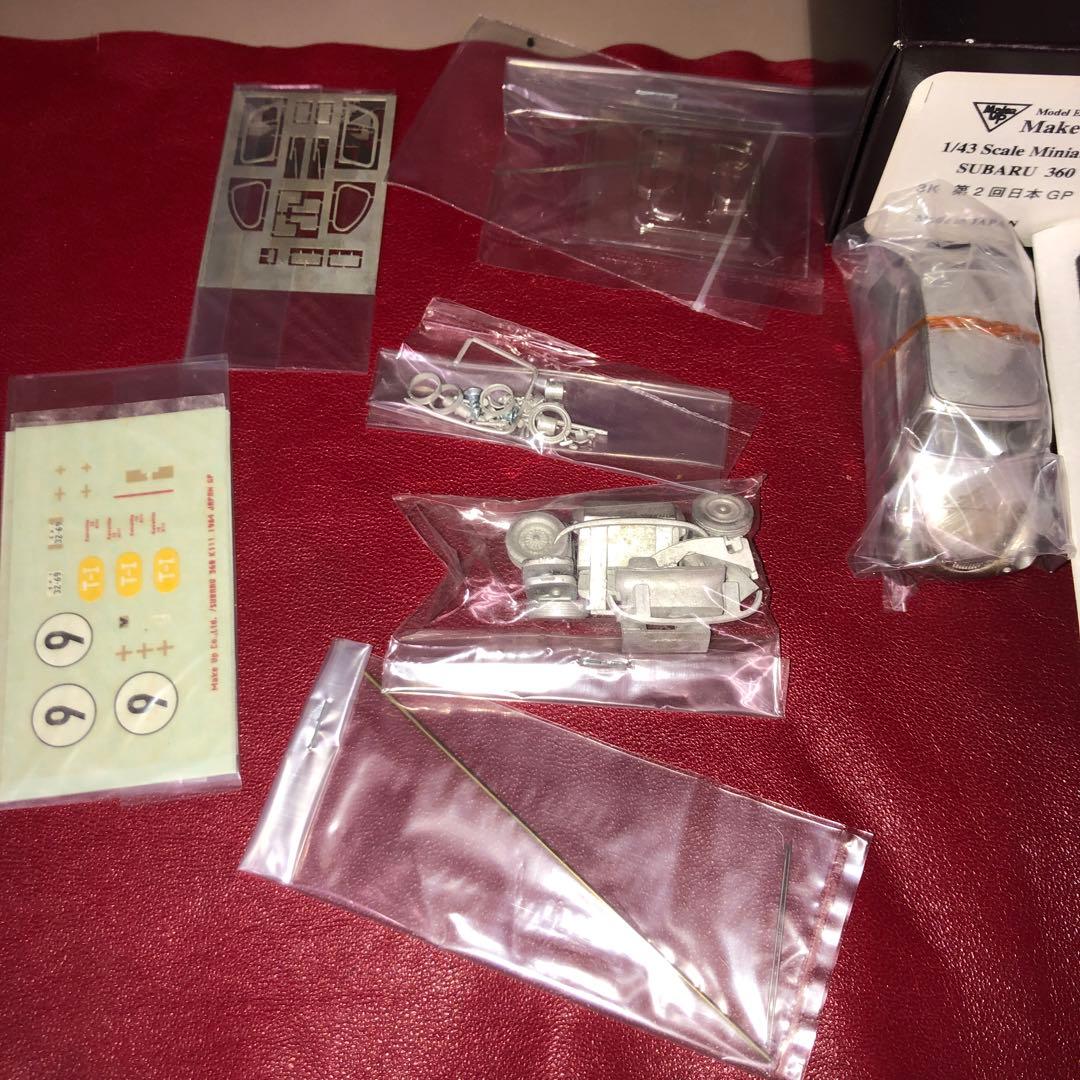 メイクアップ1／43スバル360Ｋ111キット第2回日本GP出場車1964