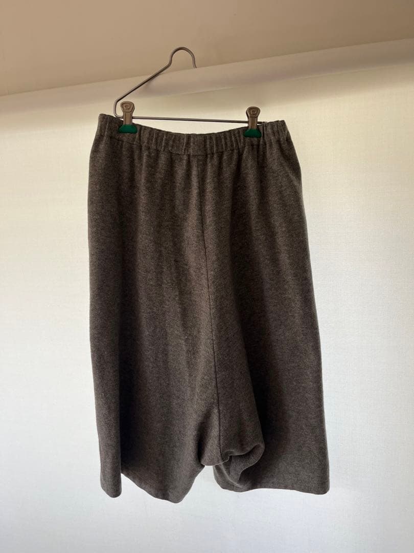 コムデギャルソンコムデギャルソン　グレー サルエルパンツ ゴムウエスト