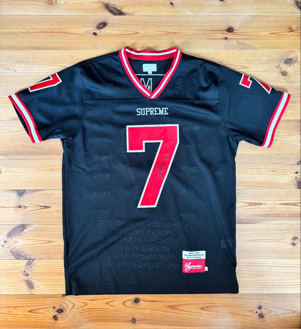値下げSUPREME ゲームシャツ HAIL MARY サイズＬ ブラック