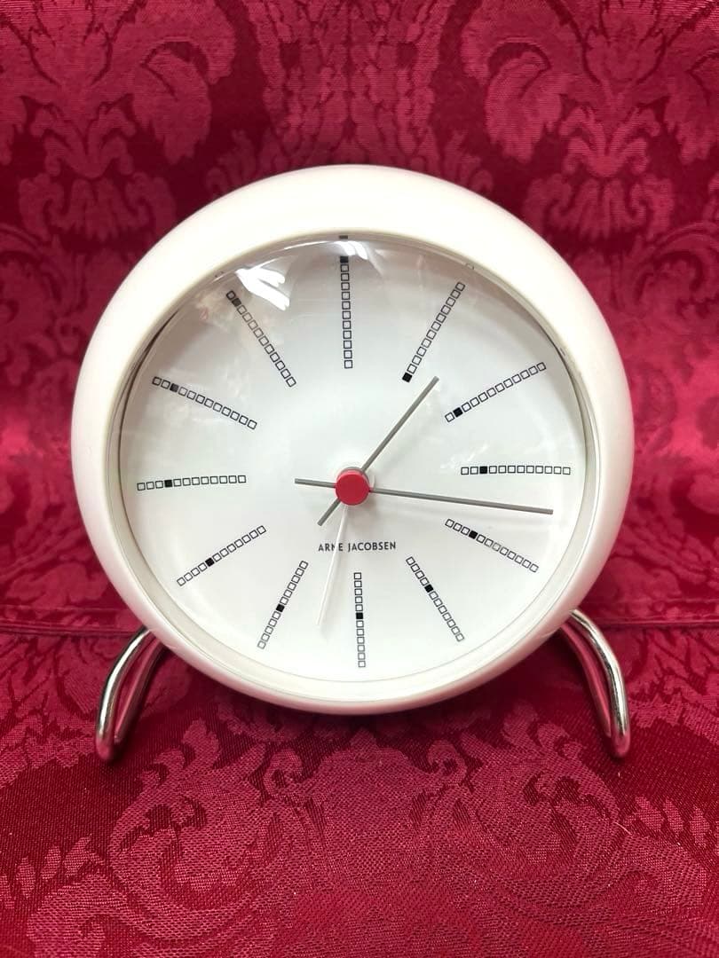 【美品】Arne Jacobsen Bankersアルネヤコブセン 置時計
