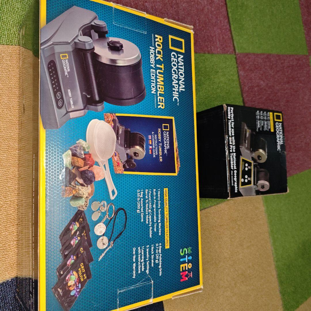 ナショナルジオグラフィック ロックタンブラーキット