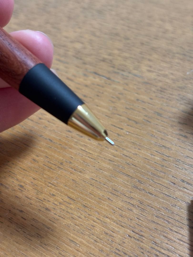 野原工芸新型花梨シャーペン　新品未使用
