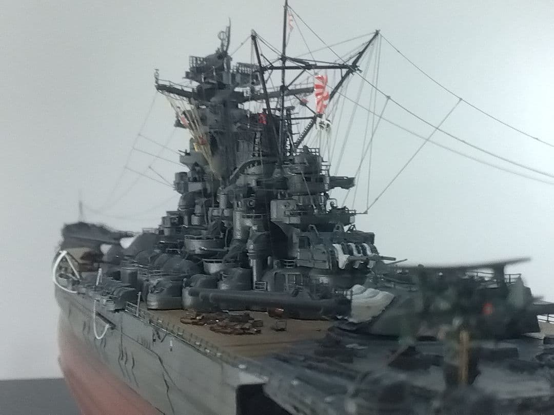 帝国海軍 戦艦「大和」1/700精密模型完成品