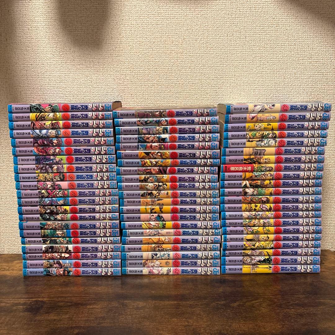ジョジョの奇妙な冒険　1-63巻　全巻