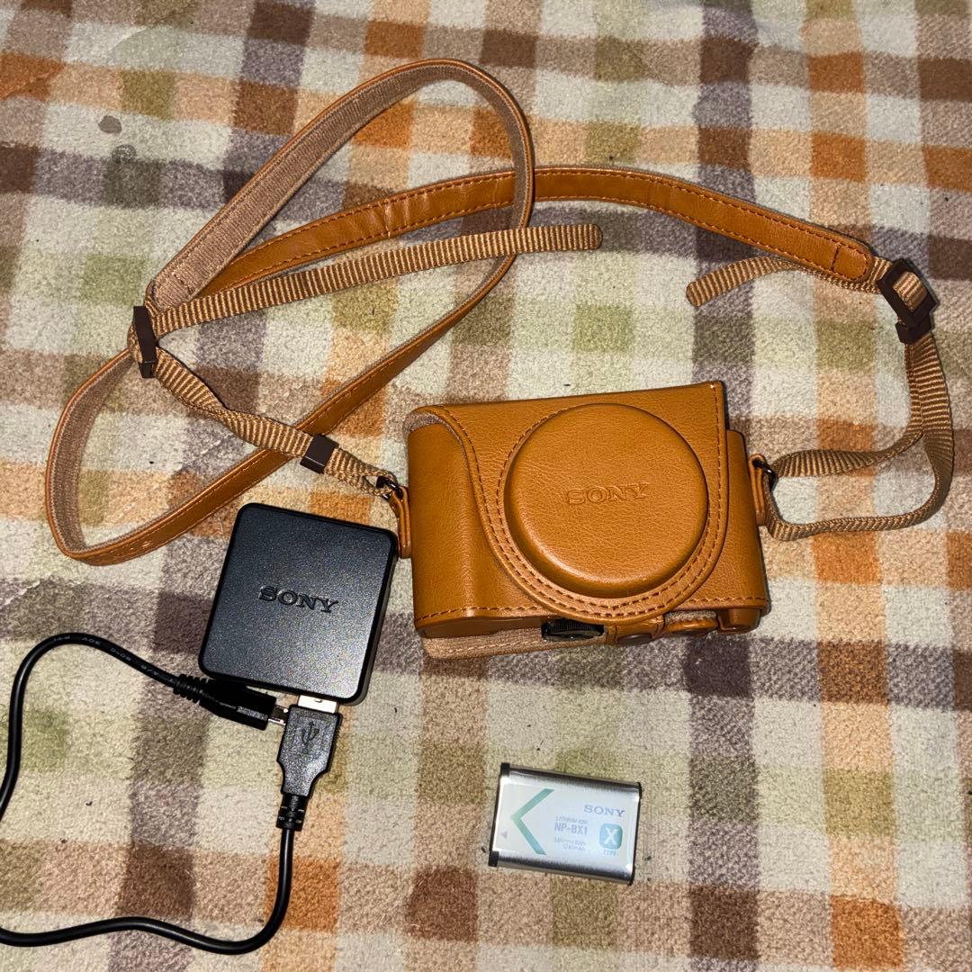 ケース付きSONY Cyber-shot DSC-WX500 デジタルカメラ