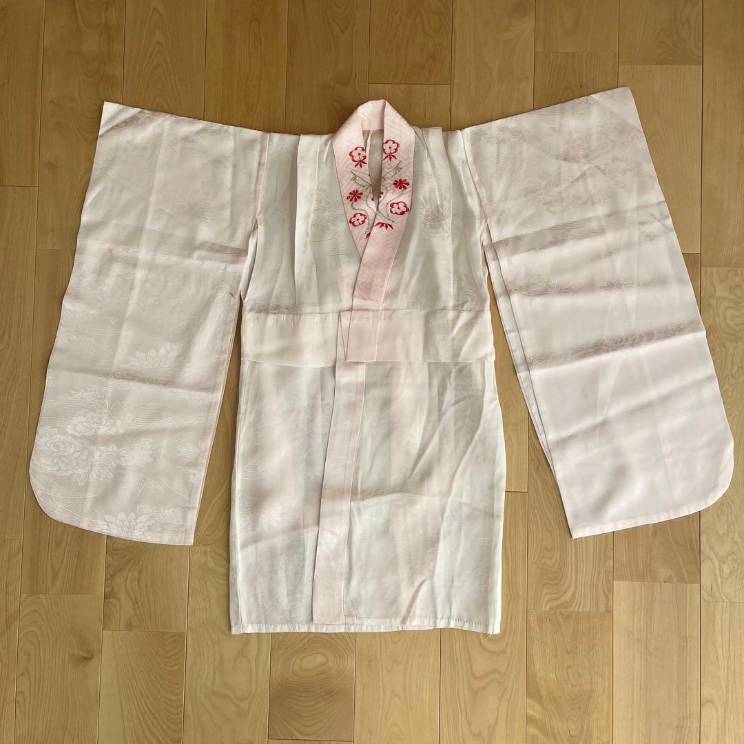 着物　被布　セット　正絹　七五三　三歳　女の子