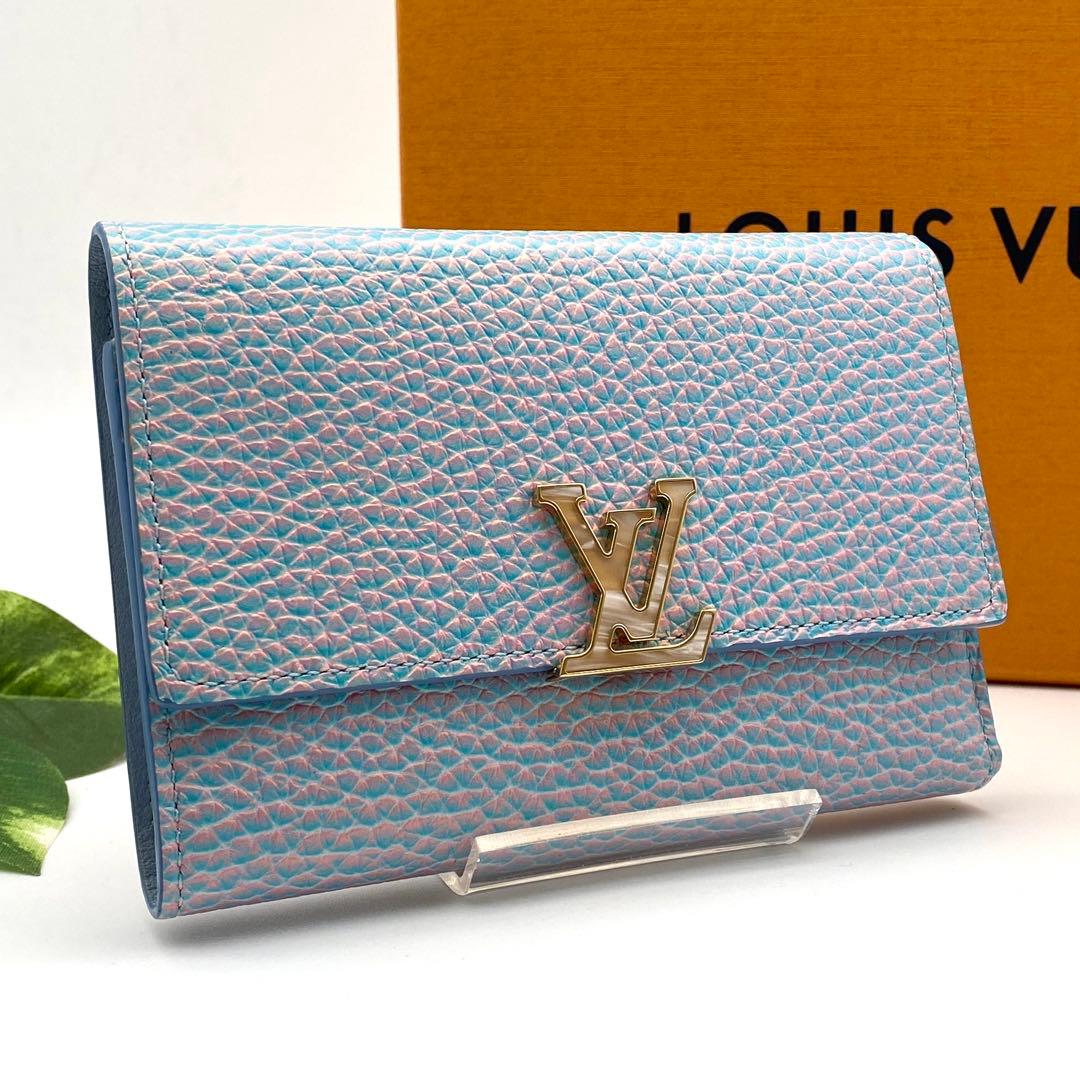 ルイヴィトン ポルトフォイユ カプシーヌ コンパクト サマー スターダスト