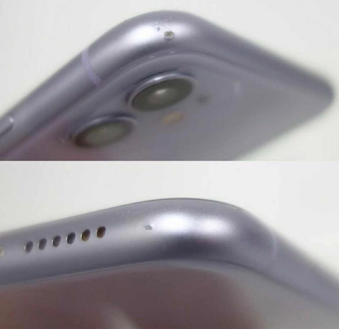 Iphone 11 64 gb パープル　バッテリー100％交換済