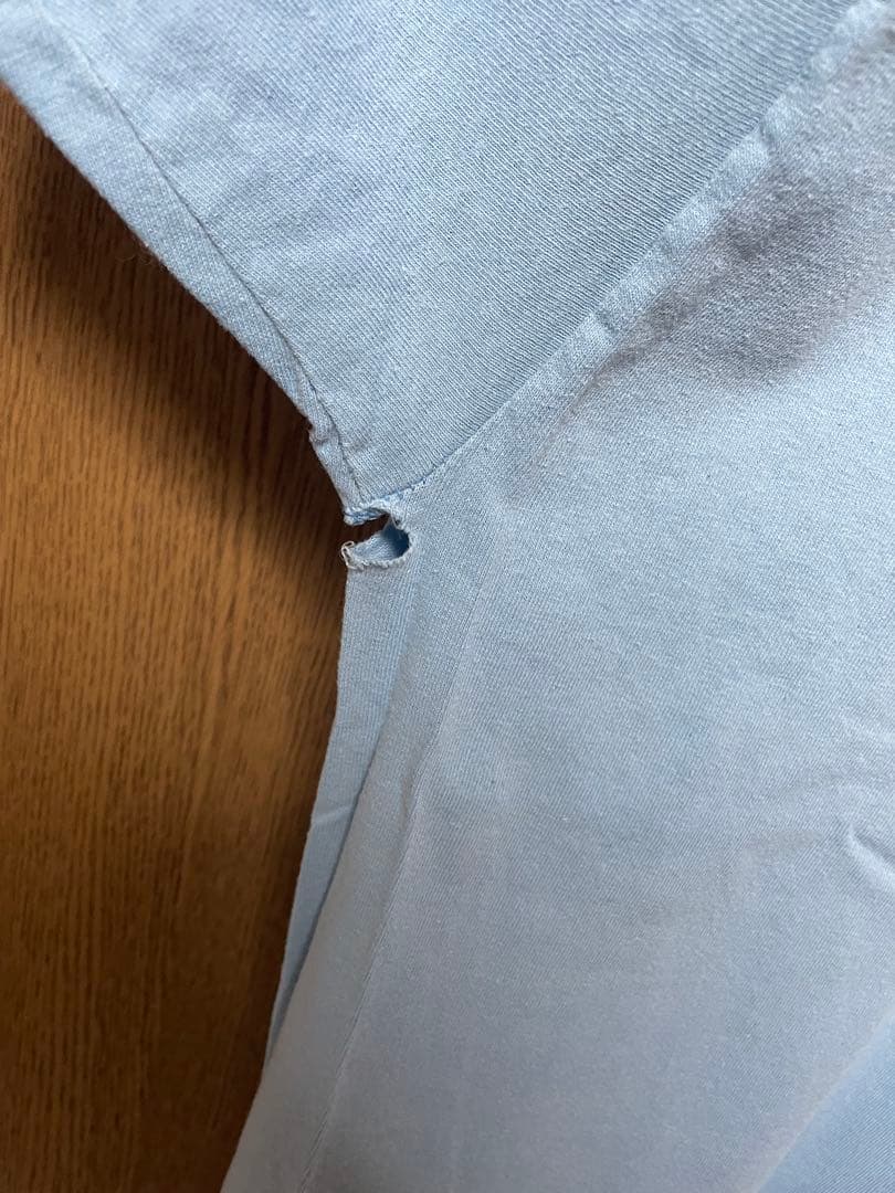 INDEPENDENT Tシャツ クロス 水色 希少カラー 希少サイズ　2XL