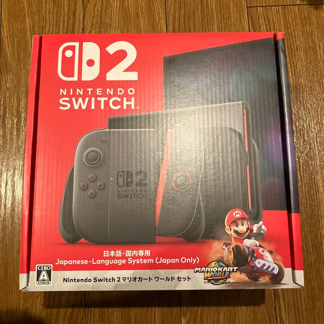 新品未開封　Nintendo Switch 2 日本語専用 マリオカートセット