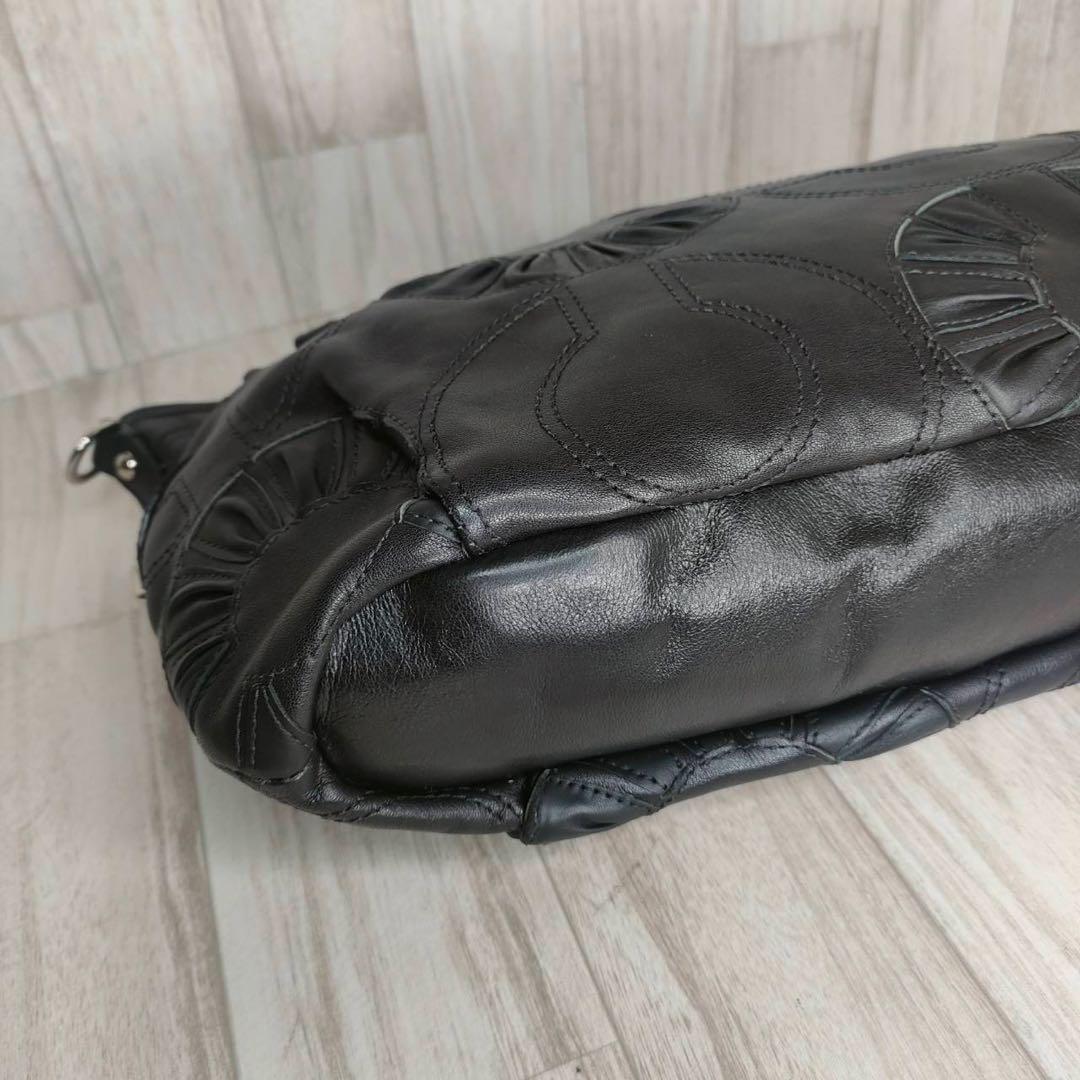 55 COACH コーチ　レザー　2WAY ハンドバッグ　ショルダーバッグ