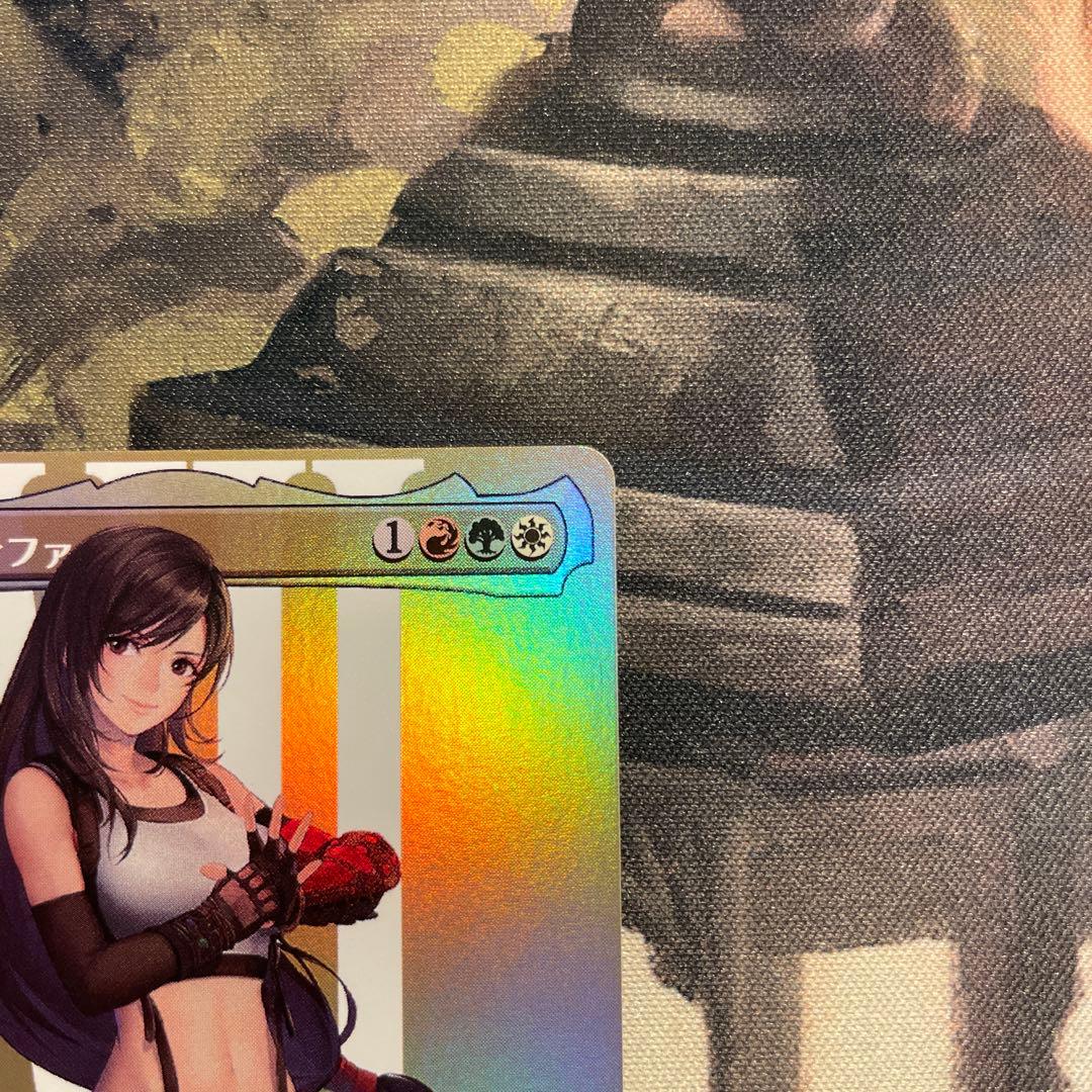 Mtg FOIL 格闘家、ティファ 全面アート版・フォイル