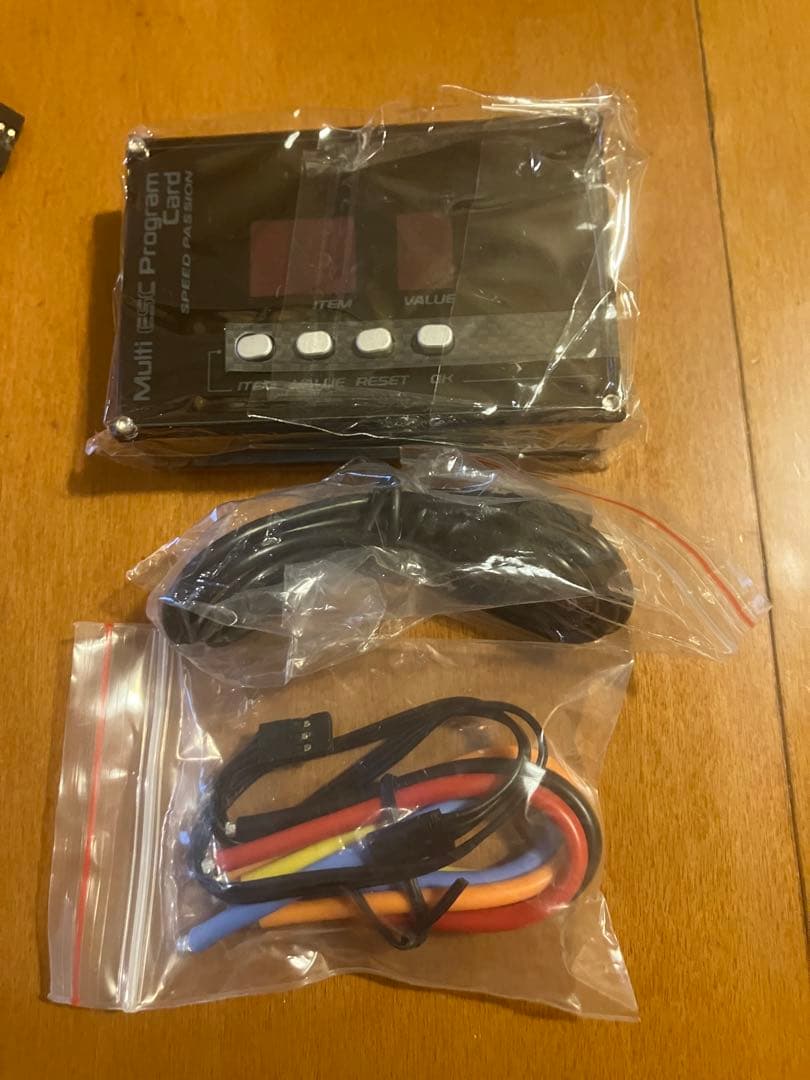 スピードパッション他 ブラシレスアンプ2個＆モーター5個セット